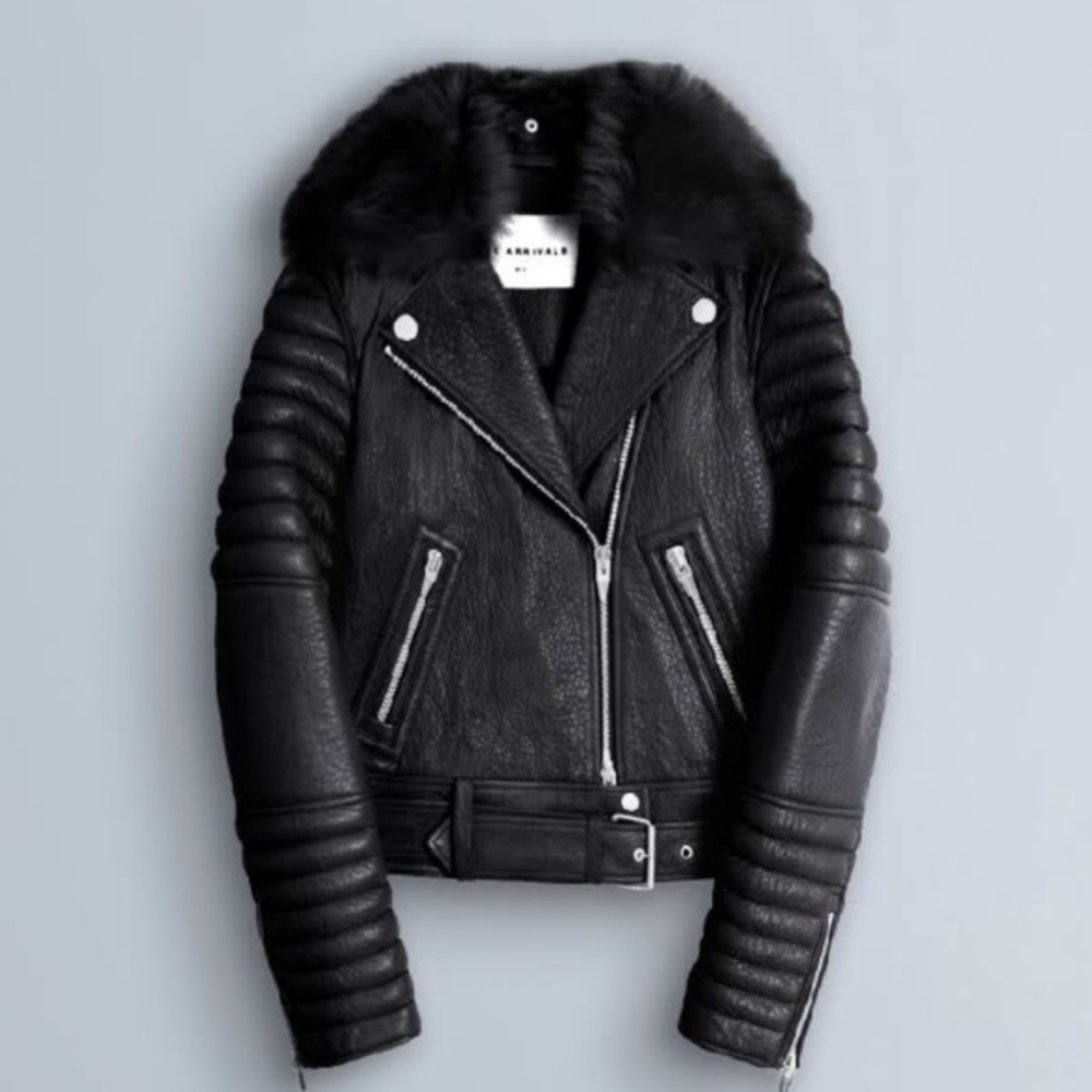 The ARRIVALS Rainier Leather Moto Jacket